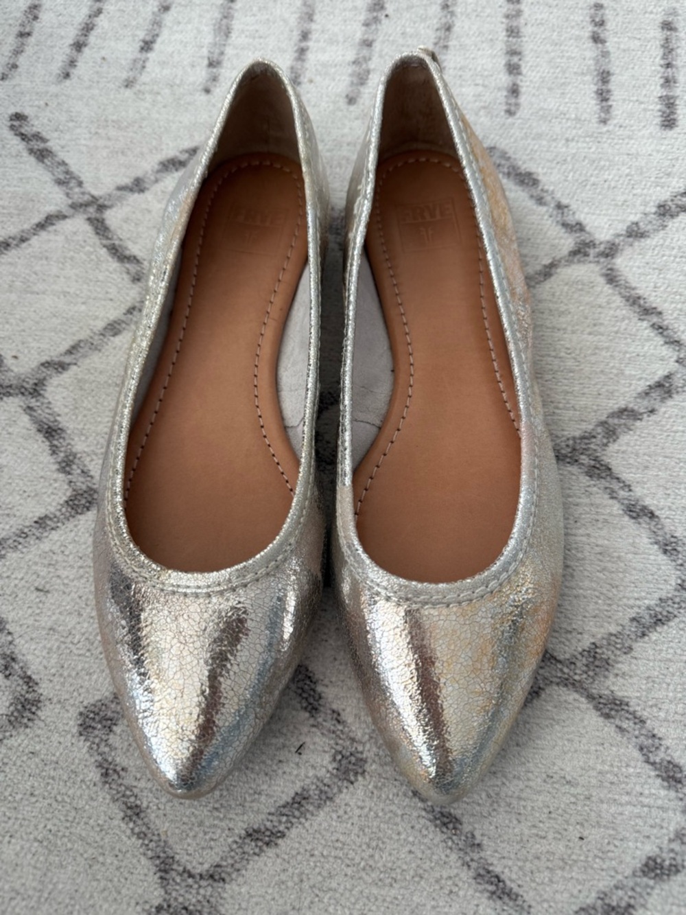 Regina Ballet Leather Upper Ballet Flat 8.5M